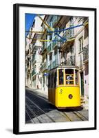 Welcome to Portugal Collection - Bica Elevator Tram in Lisbon-Philippe Hugonnard-Framed Photographic Print