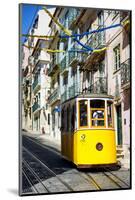 Welcome to Portugal Collection - Bica Elevator Tram in Lisbon-Philippe Hugonnard-Mounted Photographic Print
