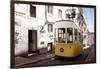 Welcome to Portugal Collection - Bica Elevator Yellow Tram in Lisbon II-Philippe Hugonnard-Framed Photographic Print