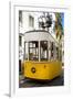 Welcome to Portugal Collection - Bica Elevator Yellow Tram in Lisbon III-Philippe Hugonnard-Framed Photographic Print