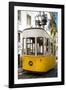 Welcome to Portugal Collection - Bica Elevator Yellow Tram in Lisbon III-Philippe Hugonnard-Framed Photographic Print