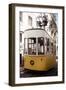 Welcome to Portugal Collection - Bica Elevator Yellow Tram in Lisbon IV-Philippe Hugonnard-Framed Photographic Print