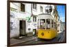 Welcome to Portugal Collection - Bica Elevator Yellow Tram in Lisbon-Philippe Hugonnard-Framed Photographic Print