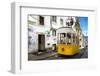 Welcome to Portugal Collection - Bica Elevator Yellow Tram in Lisbon-Philippe Hugonnard-Framed Photographic Print