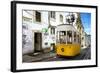 Welcome to Portugal Collection - Bica Elevator Yellow Tram in Lisbon-Philippe Hugonnard-Framed Photographic Print