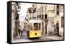 Welcome to Portugal Collection - Bica Tram in Lisbon II-Philippe Hugonnard-Framed Stretched Canvas