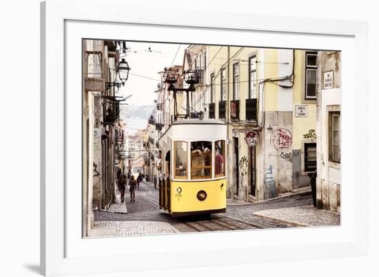 Welcome to Portugal Collection - Bica Tram in Lisbon II-Philippe Hugonnard-Framed Photographic Print