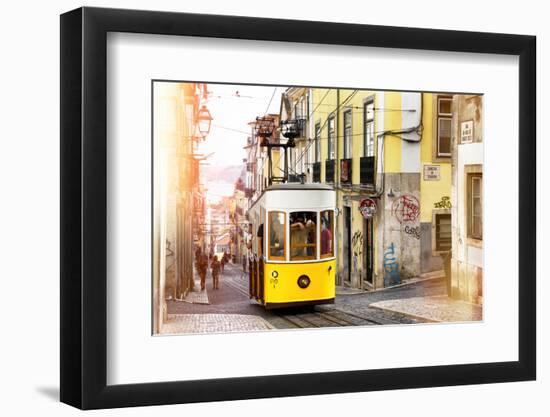 Welcome to Portugal Collection - Bica Tram in Lisbon III-Philippe Hugonnard-Framed Photographic Print