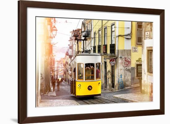 Welcome to Portugal Collection - Bica Tram in Lisbon III-Philippe Hugonnard-Framed Photographic Print