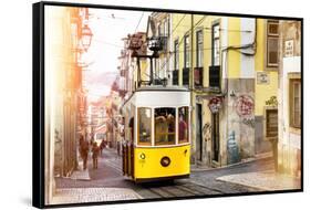 Welcome to Portugal Collection - Bica Tram in Lisbon III-Philippe Hugonnard-Framed Stretched Canvas