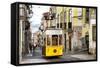 Welcome to Portugal Collection - Bica Tram in Lisbon-Philippe Hugonnard-Framed Stretched Canvas
