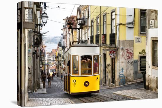 Welcome to Portugal Collection - Bica Tram in Lisbon-Philippe Hugonnard-Stretched Canvas