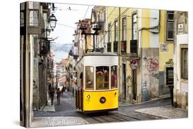 Welcome to Portugal Collection - Bica Tram in Lisbon-Philippe Hugonnard-Stretched Canvas