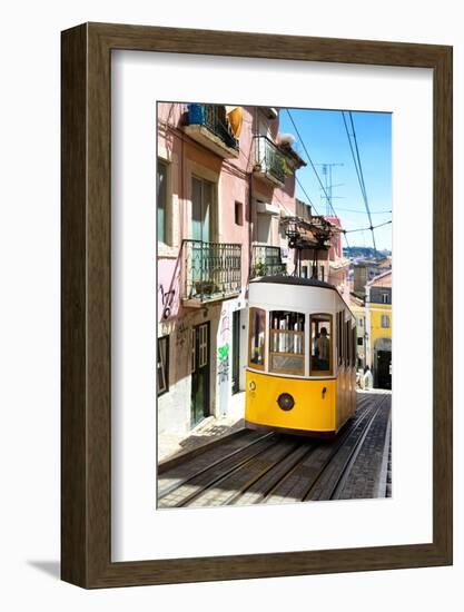 Welcome to Portugal Collection - Bica Tram Lisbon-Philippe Hugonnard-Framed Photographic Print