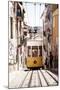 Welcome to Portugal Collection - Bica Yellow Tram II-Philippe Hugonnard-Mounted Photographic Print