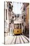 Welcome to Portugal Collection - Bica Yellow Tram II-Philippe Hugonnard-Stretched Canvas