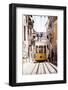 Welcome to Portugal Collection - Bica Yellow Tram II-Philippe Hugonnard-Framed Photographic Print