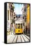 Welcome to Portugal Collection - Bica Yellow Tram-Philippe Hugonnard-Framed Stretched Canvas