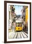 Welcome to Portugal Collection - Bica Yellow Tram-Philippe Hugonnard-Framed Photographic Print