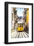 Welcome to Portugal Collection - Bica Yellow Tram-Philippe Hugonnard-Framed Photographic Print