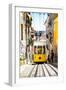 Welcome to Portugal Collection - Bica Yellow Tram-Philippe Hugonnard-Framed Photographic Print