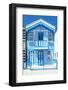 Welcome to Portugal Collection - Blue Striped House - Costa Nova-Philippe Hugonnard-Framed Photographic Print