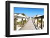 Welcome to Portugal Collection - Boardwalk on the Beach II-Philippe Hugonnard-Framed Photographic Print