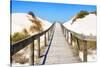 Welcome to Portugal Collection - Boardwalk on the Beach-Philippe Hugonnard-Stretched Canvas