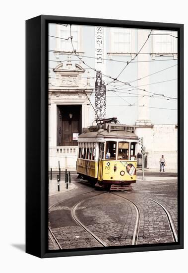 Welcome to Portugal Collection - Camoes 24 Lisbon Tramway II-Philippe Hugonnard-Framed Stretched Canvas