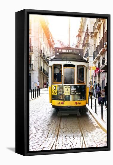 Welcome to Portugal Collection - Carreira 28 Lisbon Tram-Philippe Hugonnard-Framed Stretched Canvas