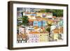 Welcome to Portugal Collection - Colorful Buildings in Lisbon-Philippe Hugonnard-Framed Photographic Print