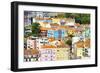 Welcome to Portugal Collection - Colorful Buildings in Lisbon-Philippe Hugonnard-Framed Photographic Print