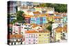 Welcome to Portugal Collection - Colorful Buildings in Lisbon-Philippe Hugonnard-Stretched Canvas