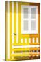 Welcome to Portugal Collection - Colorful Facade with Yellow and Orange Stripes-Philippe Hugonnard-Mounted Photographic Print