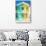 Welcome to Portugal Collection - Colorful Striped House Coral Green & Yellow-Philippe Hugonnard-Photographic Print displayed on a wall