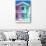 Welcome to Portugal Collection - Colorful Striped House Purple & Coral Green-Philippe Hugonnard-Photographic Print displayed on a wall