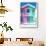 Welcome to Portugal Collection - Colorful Striped House Purple & Coral Green-Philippe Hugonnard-Framed Photographic Print displayed on a wall