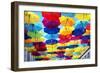 Welcome to Portugal Collection - Colourful Umbrellas III-Philippe Hugonnard-Framed Photographic Print