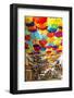 Welcome to Portugal Collection - Colourful Umbrellas V-Philippe Hugonnard-Framed Photographic Print