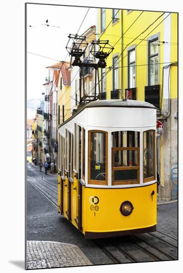 Welcome to Portugal Collection - Elevador da Bica - Lisbon Tram-Philippe Hugonnard-Mounted Photographic Print