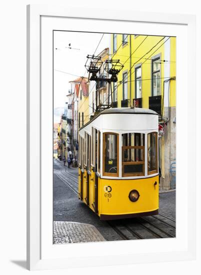 Welcome to Portugal Collection - Elevador da Bica - Lisbon Tram-Philippe Hugonnard-Framed Photographic Print