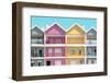 Welcome to Portugal Collection - Four Houses of Striped Colors II-Philippe Hugonnard-Framed Photographic Print