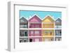 Welcome to Portugal Collection - Four Houses of Striped Colors II-Philippe Hugonnard-Framed Photographic Print