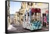 Welcome to Portugal Collection - Graffiti Tram Lisbon II-Philippe Hugonnard-Framed Stretched Canvas