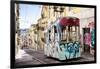 Welcome to Portugal Collection - Graffiti Tram Lisbon II-Philippe Hugonnard-Framed Photographic Print