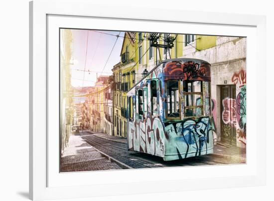 Welcome to Portugal Collection - Graffiti Tram Lisbon III-Philippe Hugonnard-Framed Photographic Print