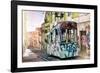 Welcome to Portugal Collection - Graffiti Tram Lisbon III-Philippe Hugonnard-Framed Photographic Print