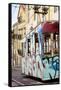 Welcome to Portugal Collection - Graffiti Tramway Lisbon II-Philippe Hugonnard-Framed Stretched Canvas