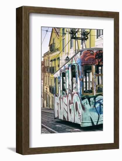 Welcome to Portugal Collection - Graffiti Tramway Lisbon III-Philippe Hugonnard-Framed Photographic Print