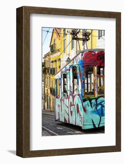 Welcome to Portugal Collection - Graffiti Tramway Lisbon-Philippe Hugonnard-Framed Photographic Print